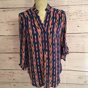 Multicolored Small Blouse